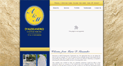 Desktop Screenshot of amdalessandrocontractors.com